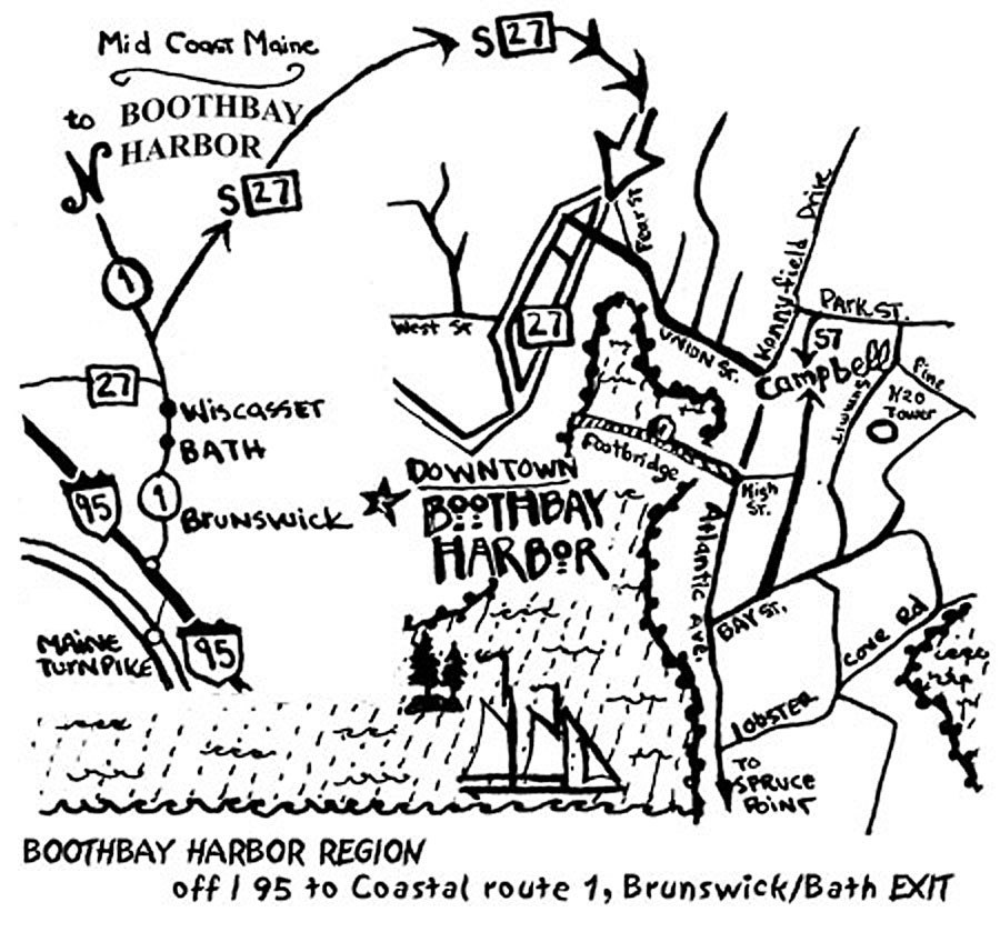 Boothbay Map